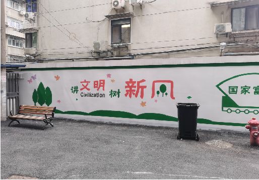 利辛社区墙绘
